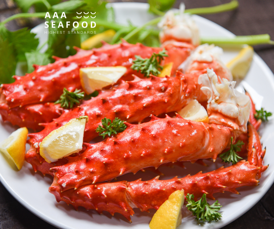 King crab legs - AAA Seafood